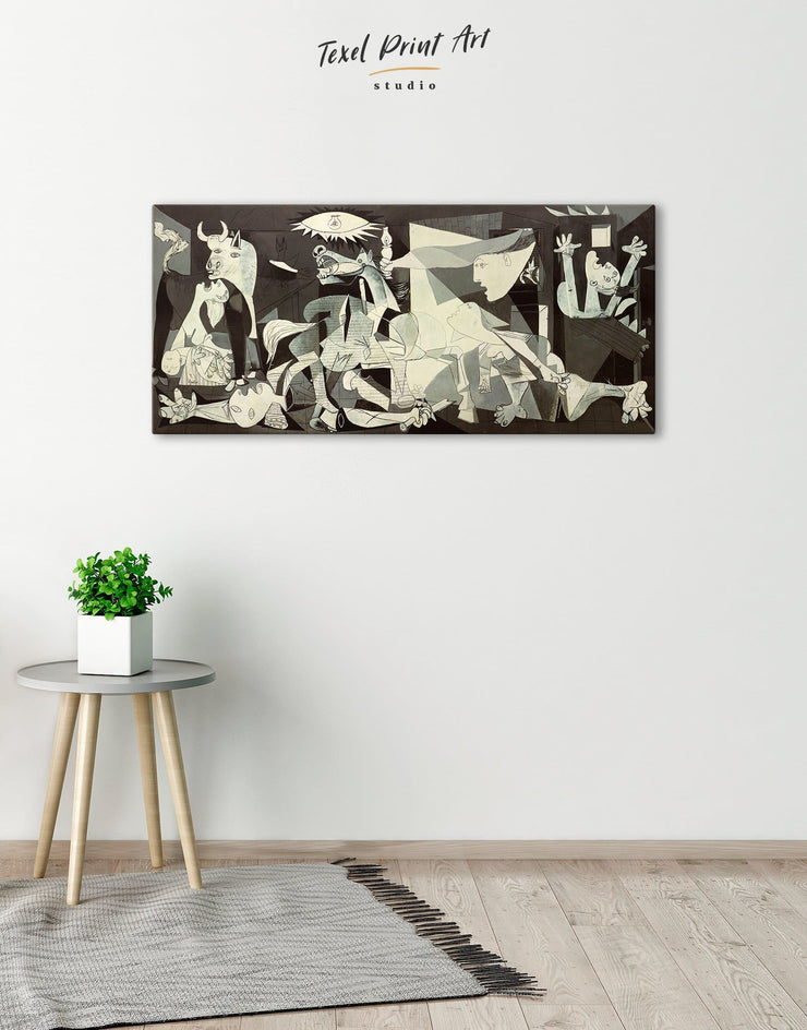 Guernica By Picasso Wall Art Canvas Print At Texelprintart