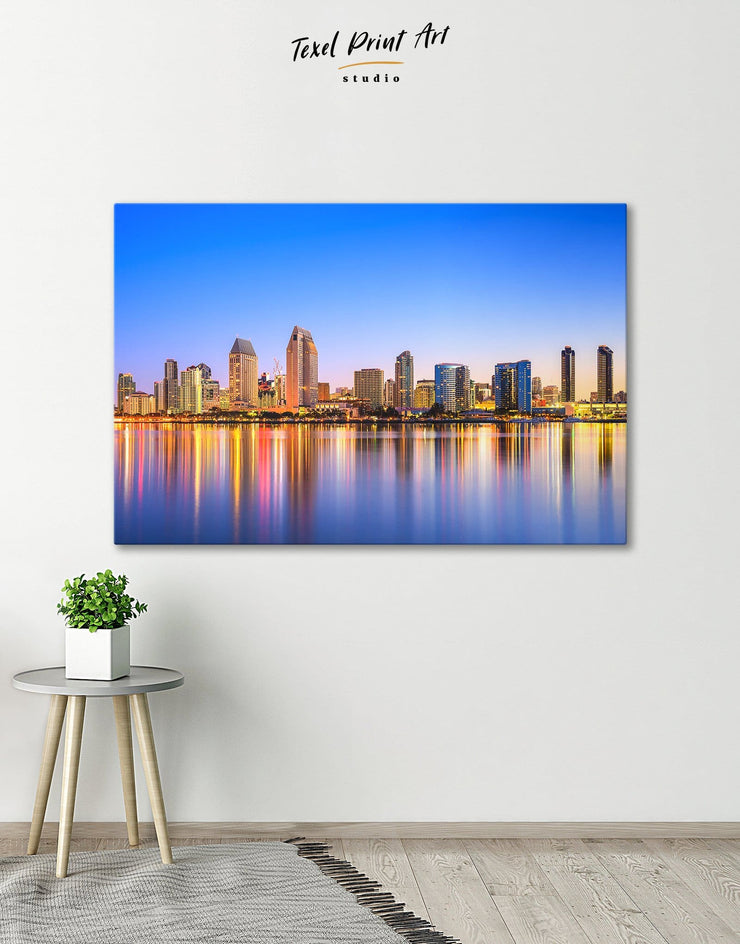 San Diego Wall Art Canvas Print At Texelprintart