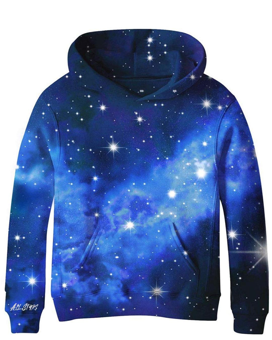 star blue galaxy hoodie