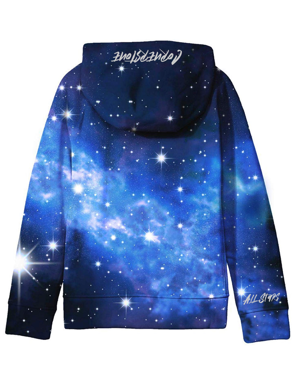 blue galaxy sweatshirt