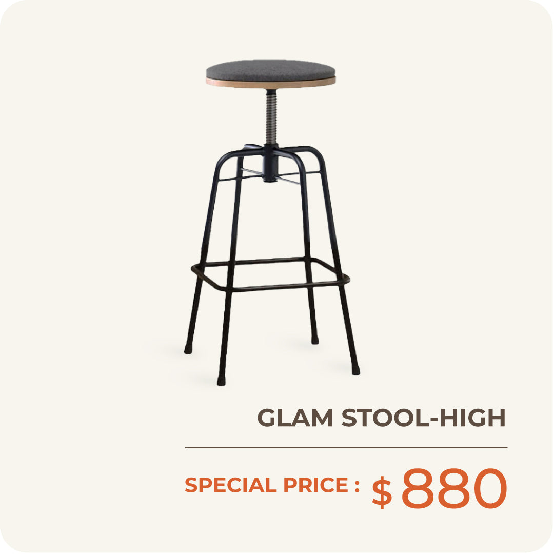 GLAM | 圓凳 | STOOL | 日本傢俬 | 圓椅