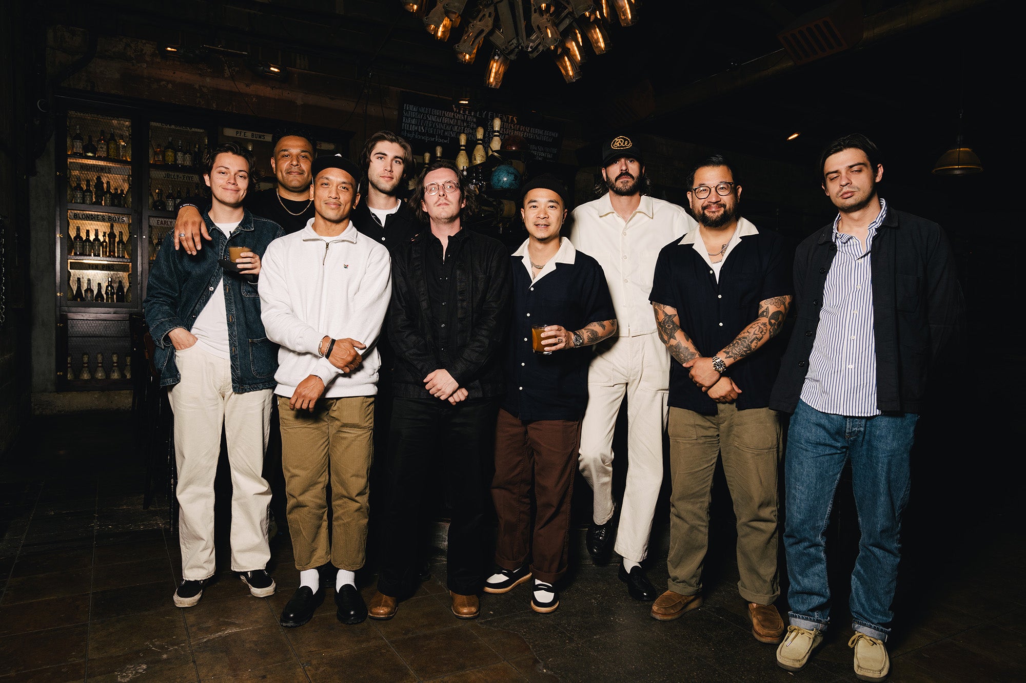 A team photo of everyone at 3sixteen.