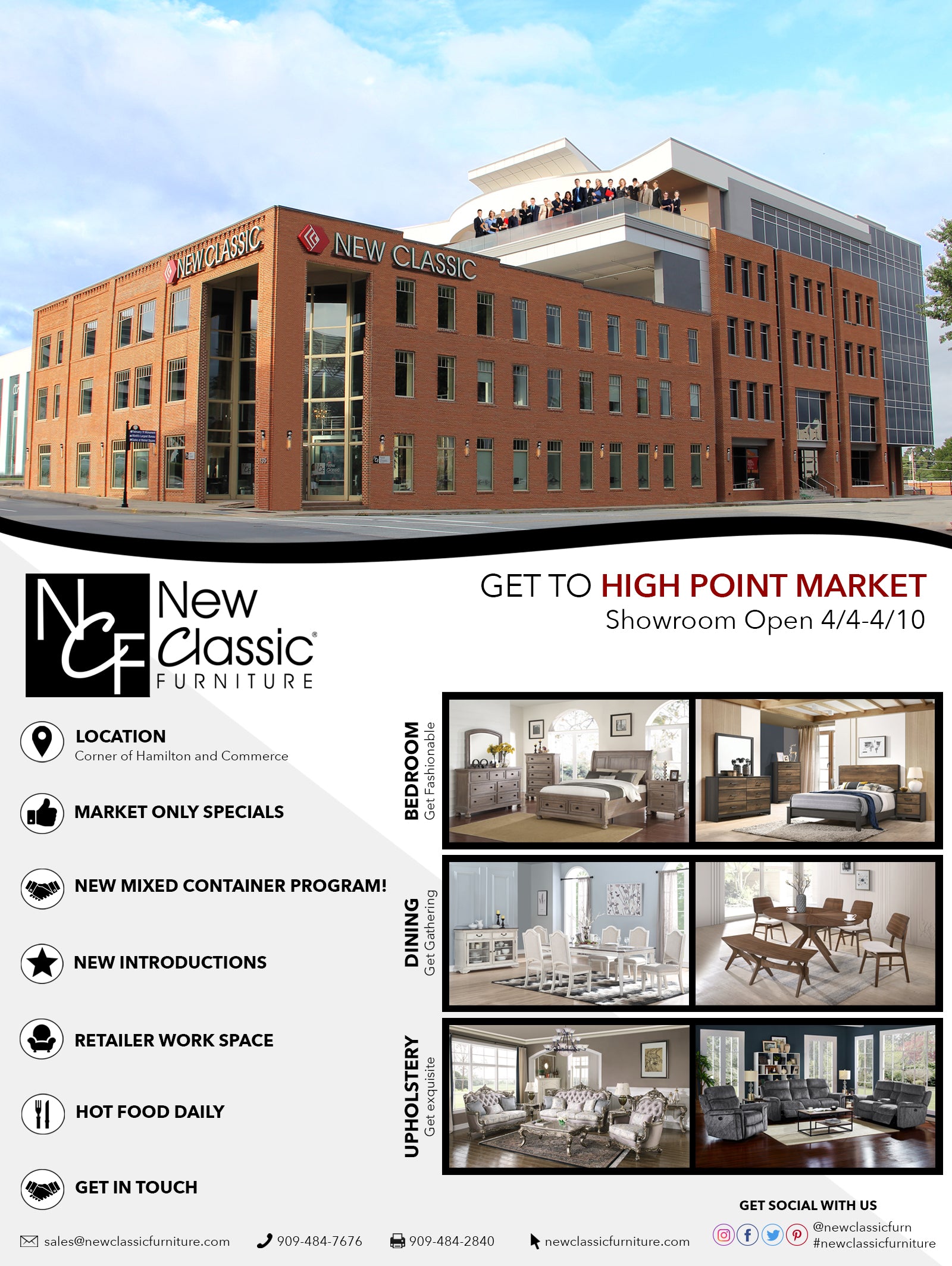 High Point Market April 2019 Newclassicfurniture