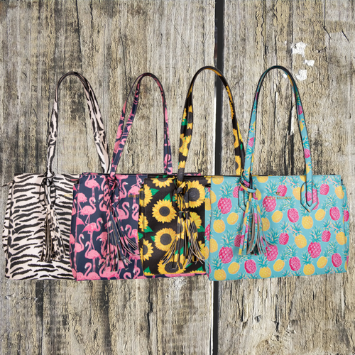 simply southern pineapple sling bag