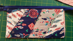 paper piece pencil case sewing tutorial learn paper piecing
