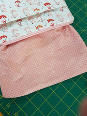 Lining on anne Pouch sewing pattern