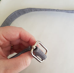 How to attach a slider to your bag strap