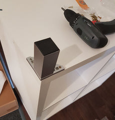 add feet to cube storage