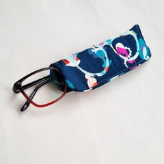 Applique tutorial sewing project glasses case pouch