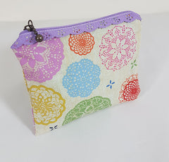 sew lace zipper pouch sewing tutorial