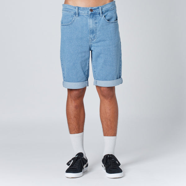 Lower | Mens Shorts | Lower Leaner Shorts - Lightwashed | Thanks Store ...