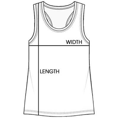 Size chart - Tank top