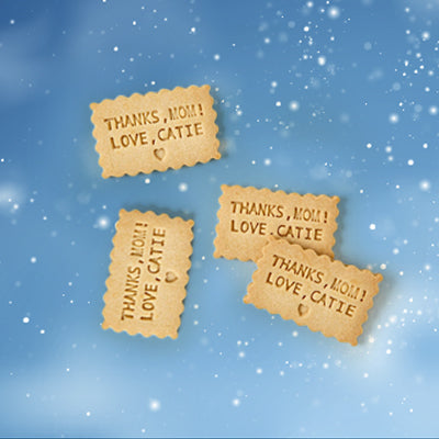 Custom Message Shortbread Cookies