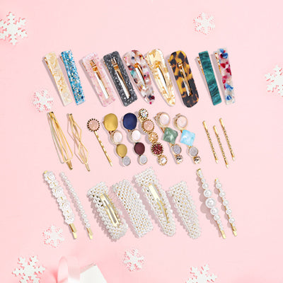 28-Piece Hair Clip Set