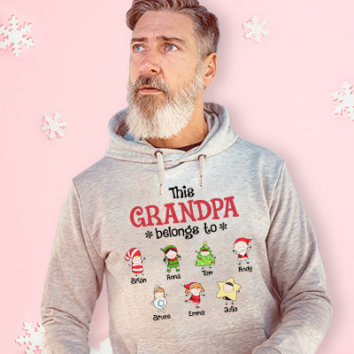 This Belongs To Personalized Christmas Sweatshirt