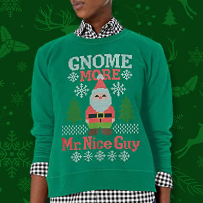 Mr. Gnome Ugly Christmas Sweatshirt