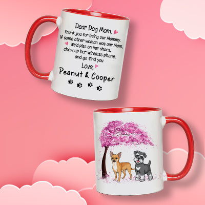 Thank You For Being Our Mommy Customized Coffee Accent Mug
