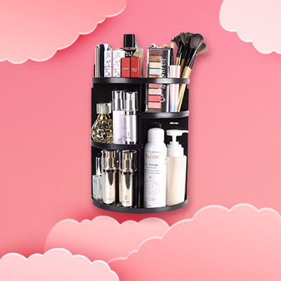 Rotating Makeup Organizer