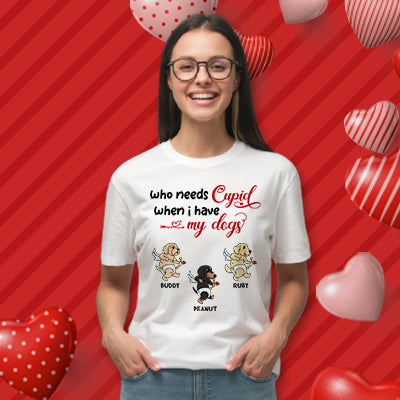 Wear Valentine outfits featuring your dog pictures