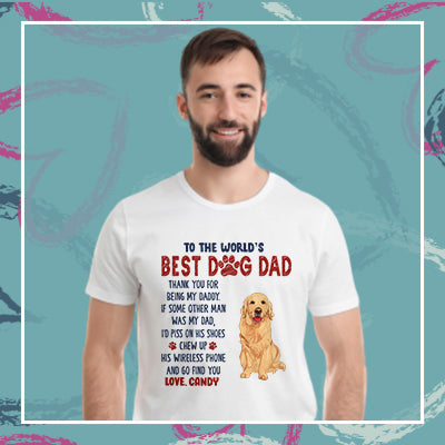 Thank For Being My Daddy Custom Shirt