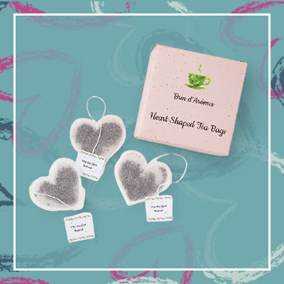 Heart-Shaped Tea Bags