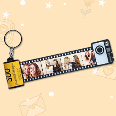 Photo Film Roll Keychain Custom Keychain