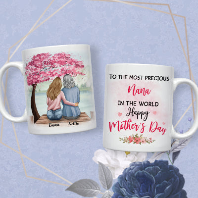 To The Most Precious Mum Personalized Mug