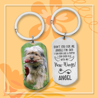 Don't Cry For Me Personalized Keychain