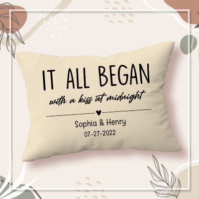 Where It All Began Personalized Pillow