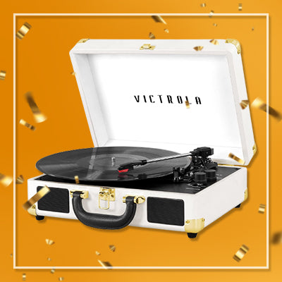 Bluetooth Suitcase Record Player