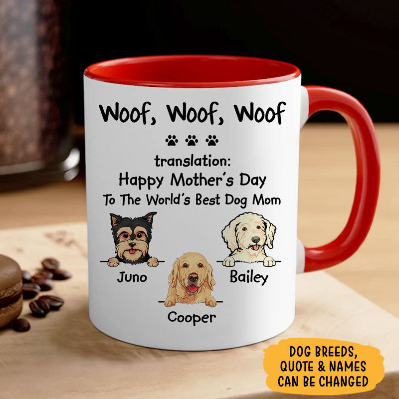 I Am Your Friend Your Partner Your Dog, Personalized Accent Mug