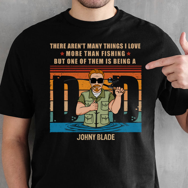 Funny Ice Fishing Shirt, A Bad Day of Ice Fishing, Grandpa or Dad