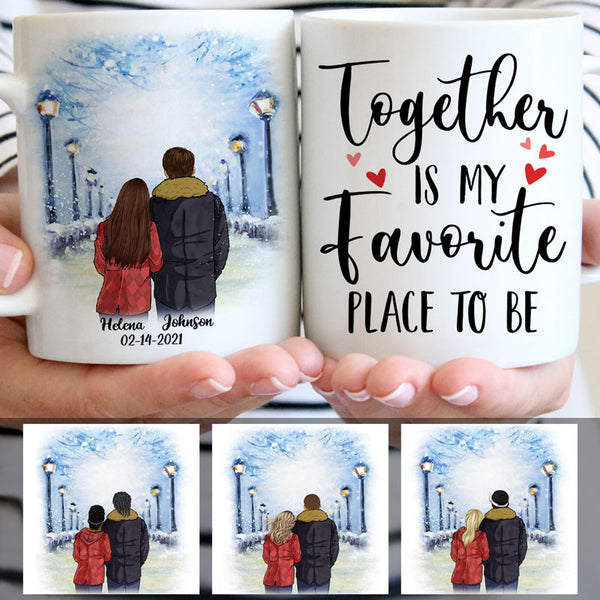 To my Boyfriend Promise Encourage Inspire, Fall mugs, Anniversary gift -  PersonalFury