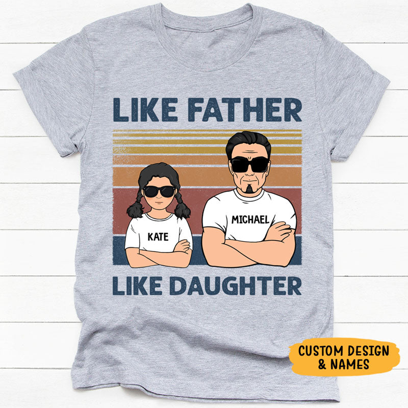  Like Father like Daughter Yankees Shirt For Dirt Bike Dad T- Shirt : Clothing, Shoes & Jewelry