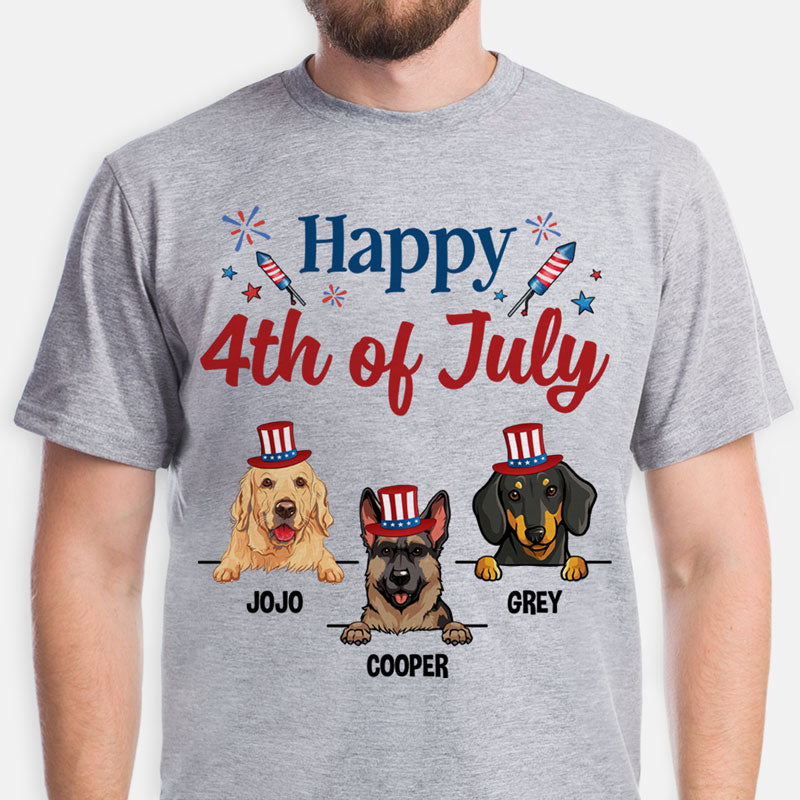 4th of july shirts with dogs