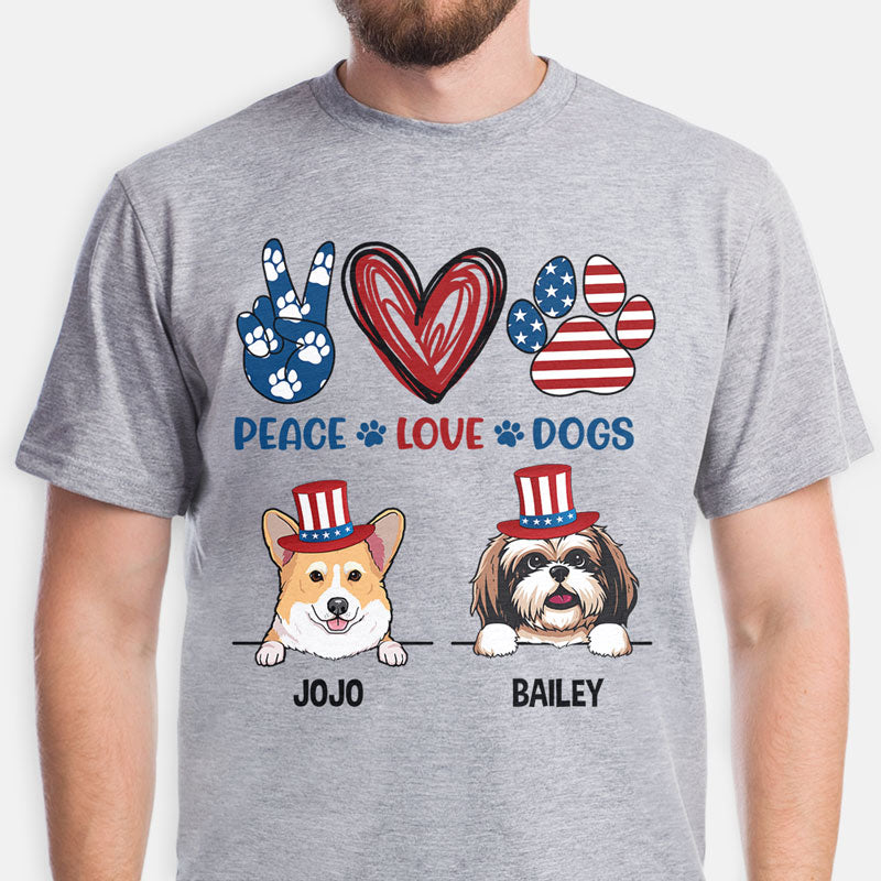 4th of july shirts with dogs