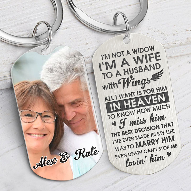 I Will Carry You With Me Until, Personalized Keychain, Memorial
