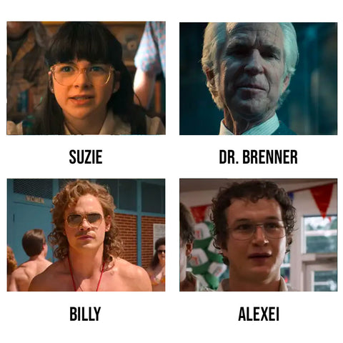 billy dr brenner suzie alexei