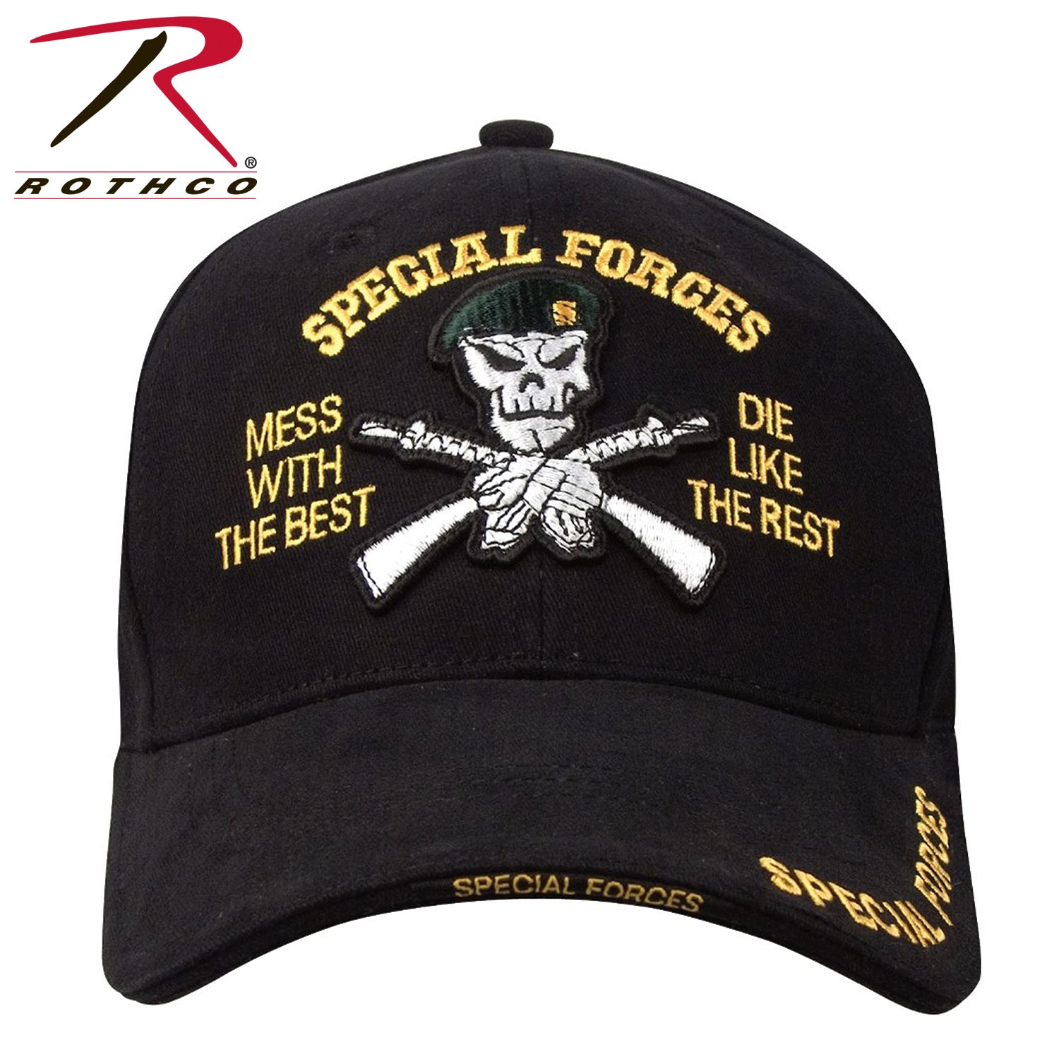 Black Ink Death Spade Low Profile Insignia Cap