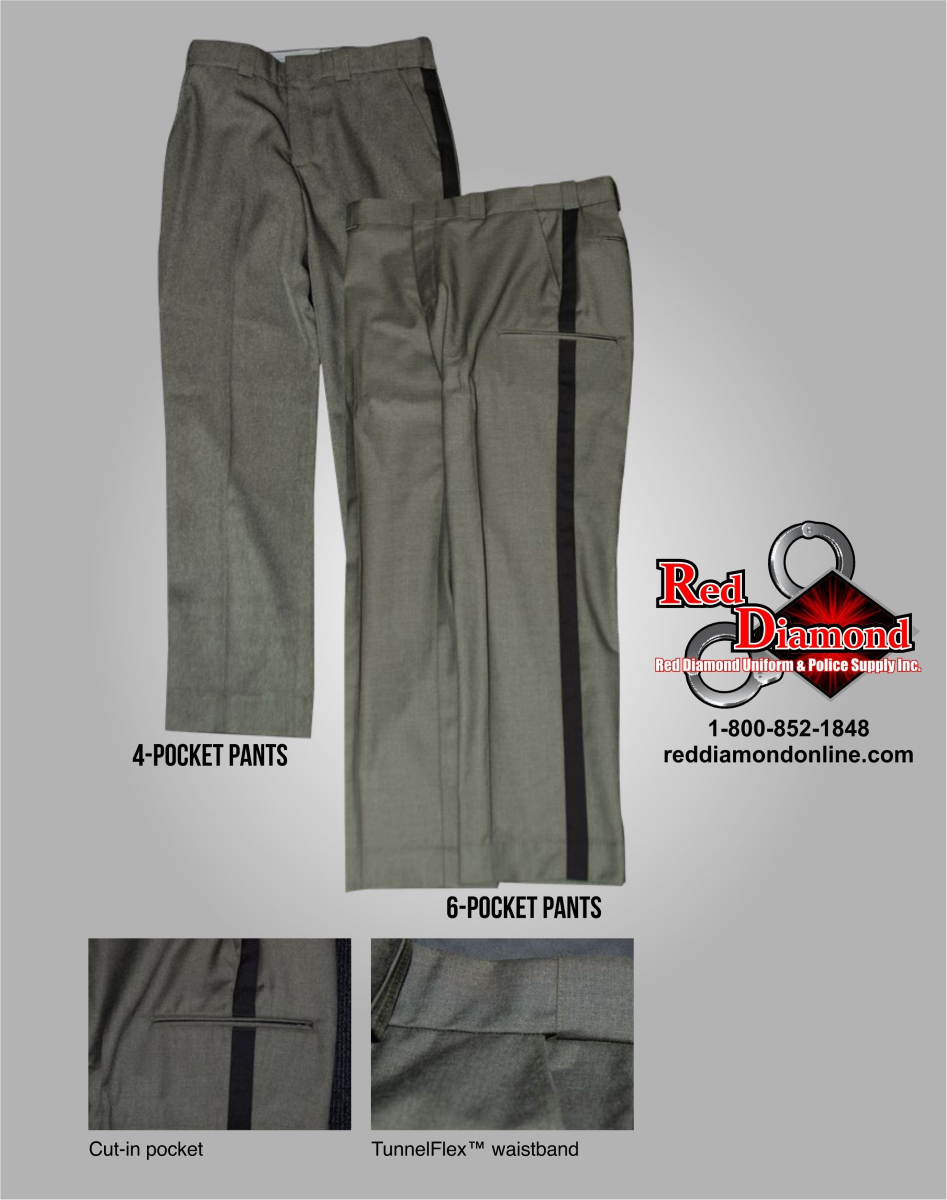 6-Pocket Polyester Pants