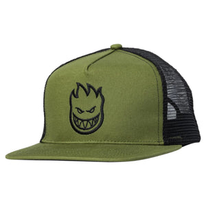 Spitfire - Bighead Snapback Hat (Olive) - 303boards.com