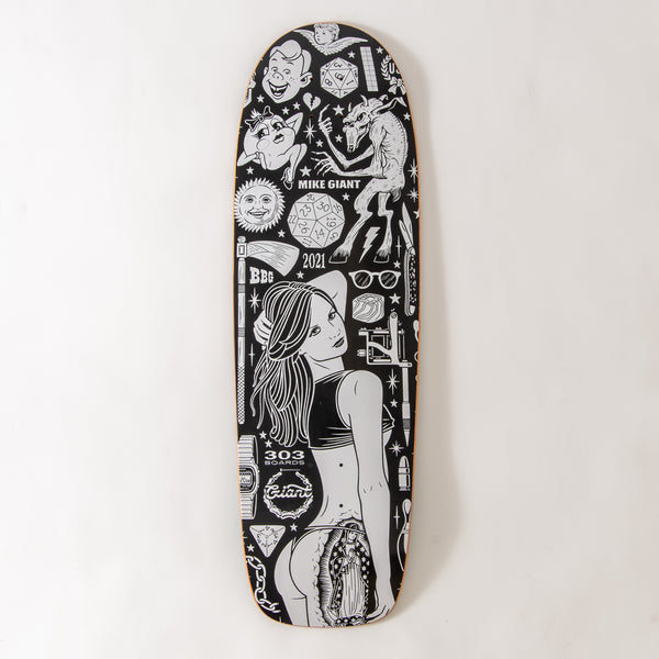 303 Boards - 303 X Mike Giant Shaped Deck