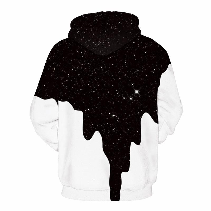 paint spill galaxy hoodie