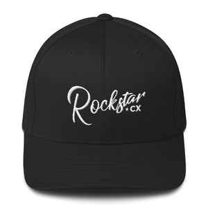 Download Flexfit Rockstar Cx Baseball Cap Black Or Red Cap PSD Mockup Templates
