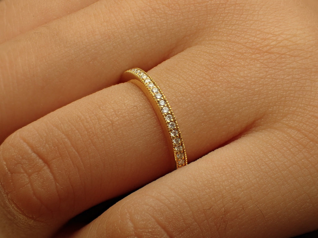 Channel Set Diamond Eternity Band