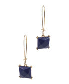 SQUARE STONE EARRING