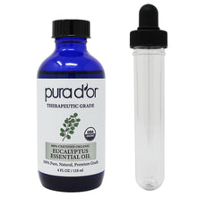 Load image into Gallery viewer, 4oz Eucalyptus Essential Oil - USDA Organic, 100% Pure, Natural, Therapeutic Grade