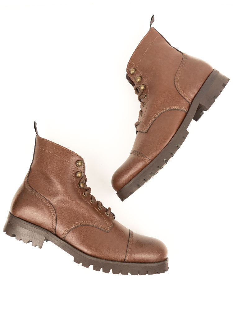 vegan leather work boots