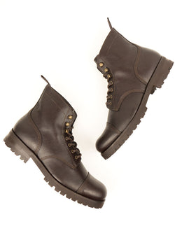 Work Boots in Dark Brown – VOKE