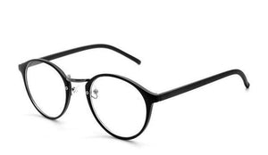 retro round eyeglasses